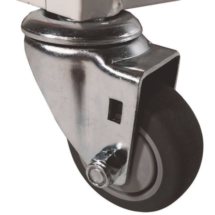 Deluxe Vertical Ball Cage, Fits Approximately 20 Balls, Metal, 20" x 20" x 48", White