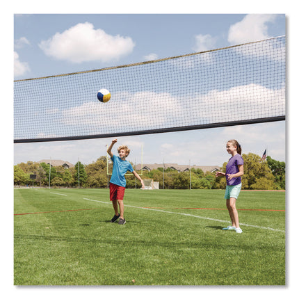 Deluxe Volleyball/Badminton Tournament Set, (4) Rackets/(2) Shuttlecocks/(2) Birdies/Net/Pump/Volleyball