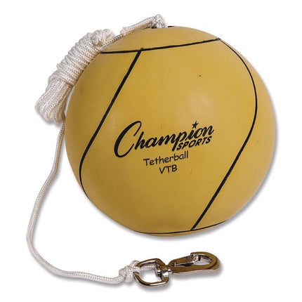 Deluxe Tetherball Tournament Set, Ball/24" Telescopic Poles/102" Cord/Carry Case/Pump/Needle