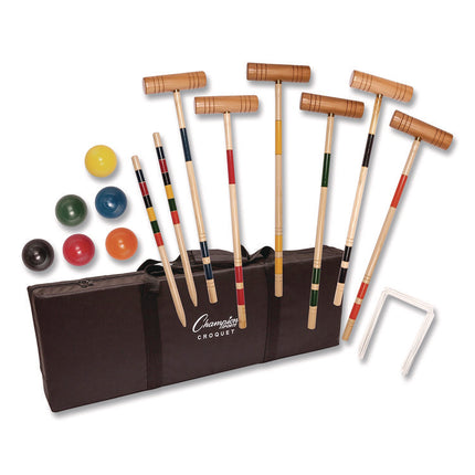Deluxe Croquet Tournament Set, with Carry Bag