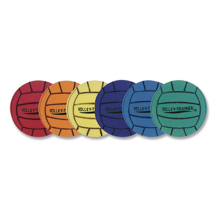 Ultra Foam Volleyball Set, Assorted Colors, 6/Set