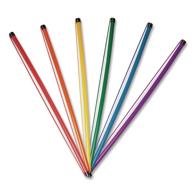 Jump Rope Baton Set, 32", Assorted Colors, 6 Batons/Set