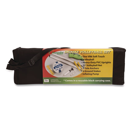 Deluxe Volleyball Set, Official-Size Volleyball, Volleyball Net