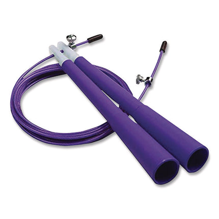 Double Bearing Speed Jump Rope Set, 9 ft, Assorted Colors, 6/Set