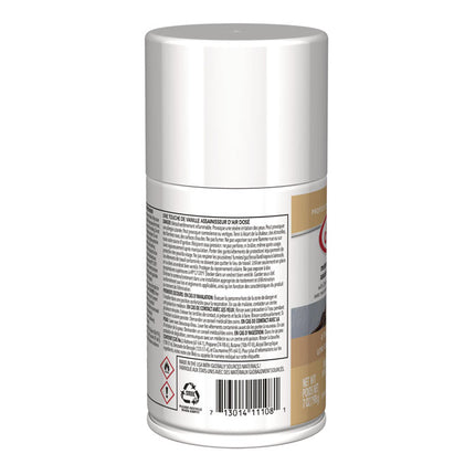 Metered Air Freshener, Vanilla Scent, 7 oz Aerosol Spary, 12/Carton