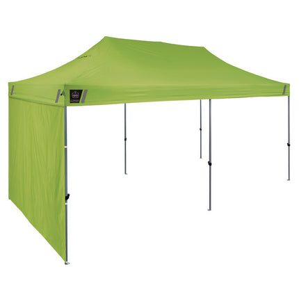 Shax 6091 Pop-Up Tent Sidewall, 120" x 120", Polyester, Lime