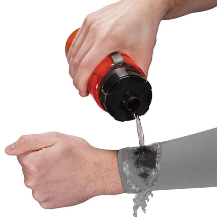 Chill-Its 6690 Performance Knit Cooling Arm Sleeve, Polyester/Spandex, X-Large, Gray, Pair