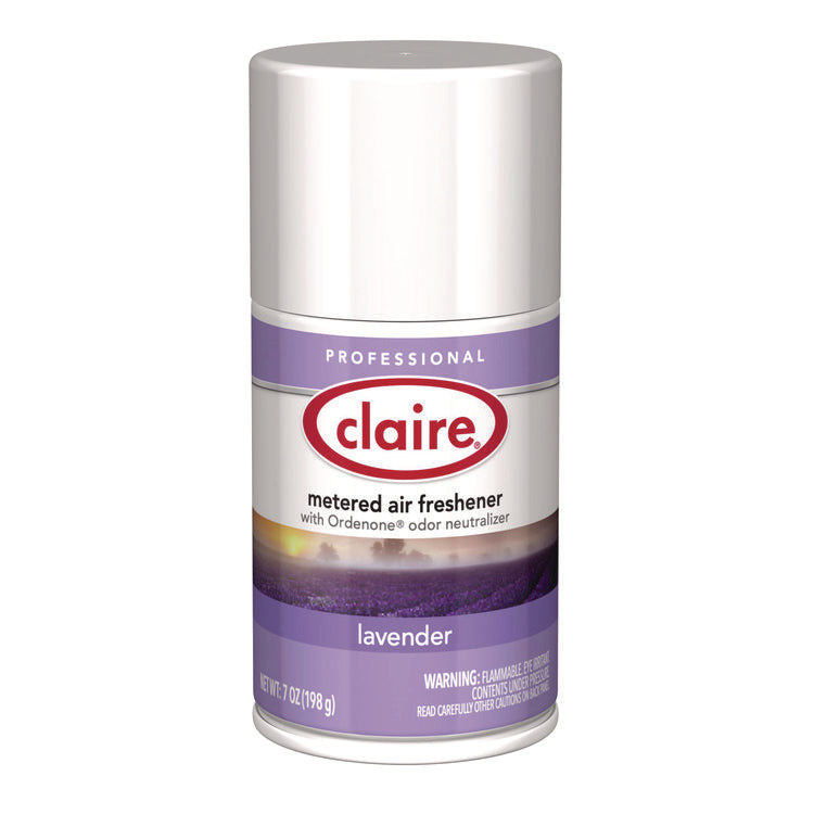 Metered Air Freshener, Lavender, 11 oz Aerosol Spray, 12/Carton