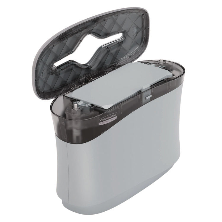 Reveal Countertop Folded Towel Dispenser, 13.3 x 5.2 x 9, Gray