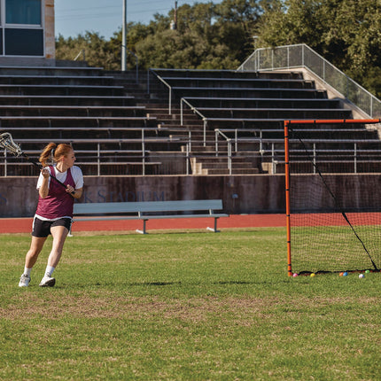 Backyard Lacrosse Goal and Net, 6 ft x 6 ft, 1.5" dia Frame
