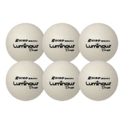 Rhino Skin Luminous Dodgeball Set, 6.3" Diameter, 6/Set