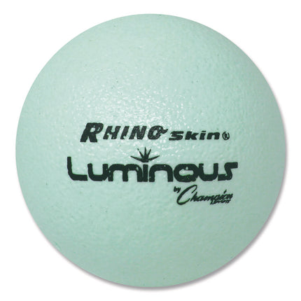 Rhino Skin Luminous Dodgeball Set, 6.3" Diameter, 6/Set