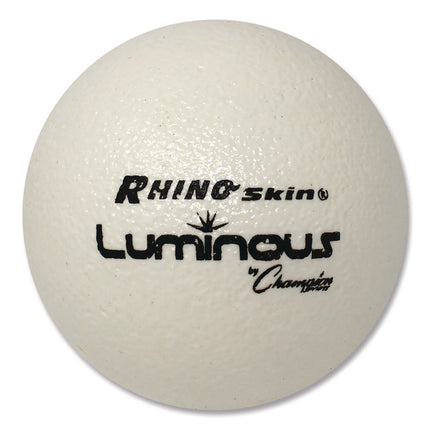 Rhino Skin Luminous Dodgeball Set, 6.3" Diameter, 6/Set