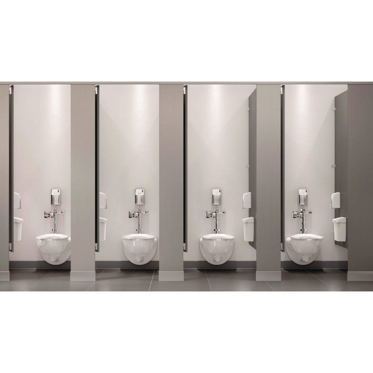 Sanitary Napkin Receptacle with Rigid Liner, Plastic, White