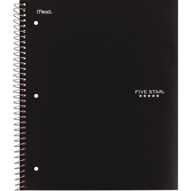 Wirebound Notebook, 5-Subject, Medium/College Rule, Assorted Cover Colors (Set 9), (200) 11 x 8.5 Sheets, 2/Pack