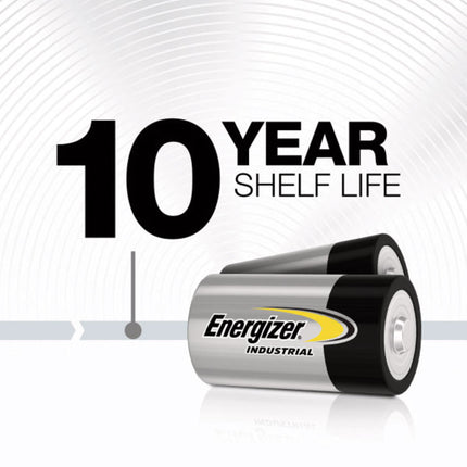 Industrial Alkaline C Batteries, 1.5 V, 12/box