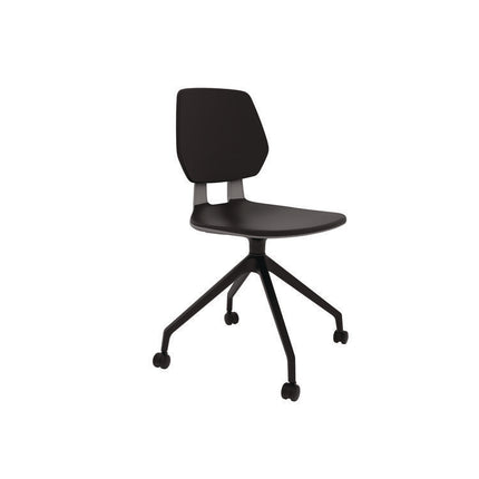 Commute Chair T-Bar Arm Set, Black, 2/Set