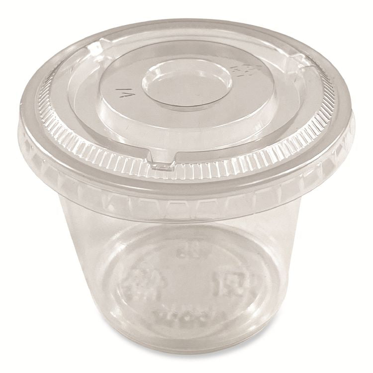 Souffle/Portion Cups, 5.5 oz, Plastic, Translucent, 2,500/Carton