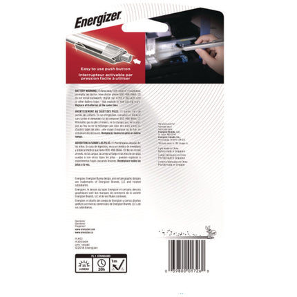 Led Pen Light, 2 Aaa Batteries (included), Silver/black