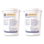 Neutral Cleaner, 0.5 Oz Packet, 90/tub, 2 Tubs/carton