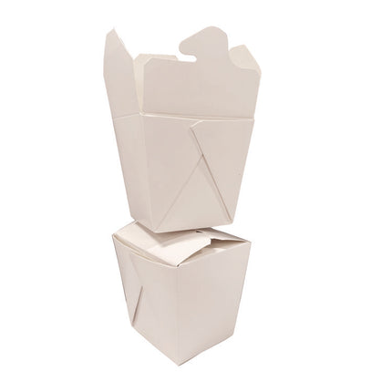 Food Pail, 32 oz, 4 x 3.69 x 4.55, White, Paper, 400/Carton