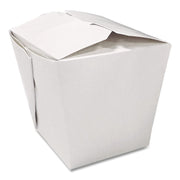 Food Pail, 26 oz, 3.63 x 3 x 3.5, White, Paper, 400/Carton