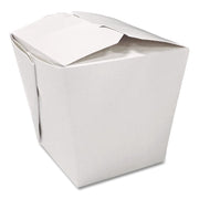 Food Pail, 16 oz, 3.63 x 3 x 3.5, White, Paper, 400/Carton