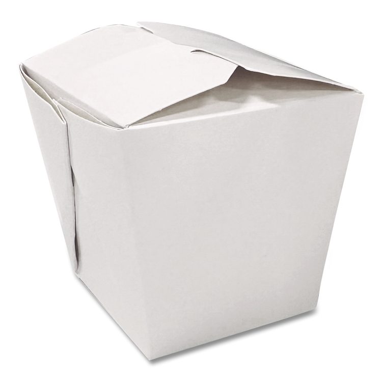 Food Pail, 16 oz, 3.63 x 3 x 3.5, White, Paper, 400/Carton