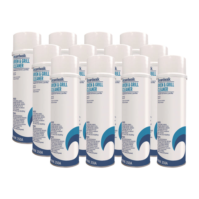 Oven and Grill Cleaner, 20 oz Aerosol Spray, 12/Carton