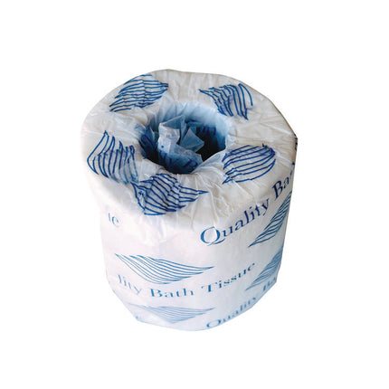 Bath Tissue, Wrapped, Septic Safe, 2-Ply, White, 300 Sheets/roll, 96 Rolls/carton