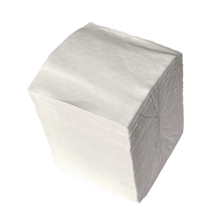 Cocktail Napkins, 1-Ply, 9w X 9d, White, 500/pack, 8 Packs/carton