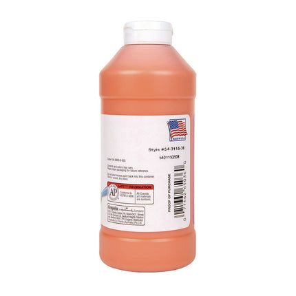 Artista Ii Washable Tempera Paint, Orange, 16 Oz Bottle