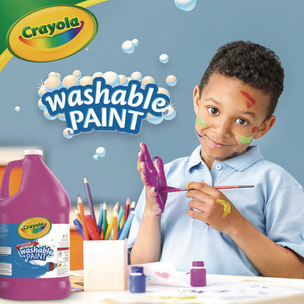 Washable Paint, Magenta, 1 Gal Bottle