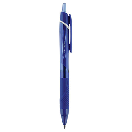 Jetstream Elements Hybrid Gel Pen, Retractable, Medium 1 mm, Blue Ink, Translucent Blue/Blue Barrel, Dozen