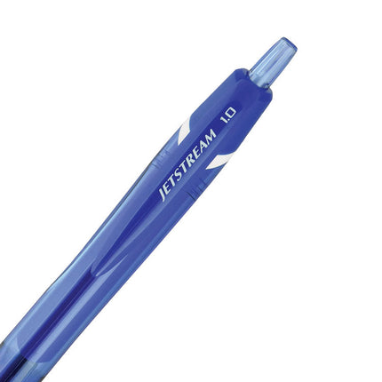 Jetstream Elements Hybrid Gel Pen, Retractable, Medium 1 mm, Blue Ink, Translucent Blue/Blue Barrel, Dozen