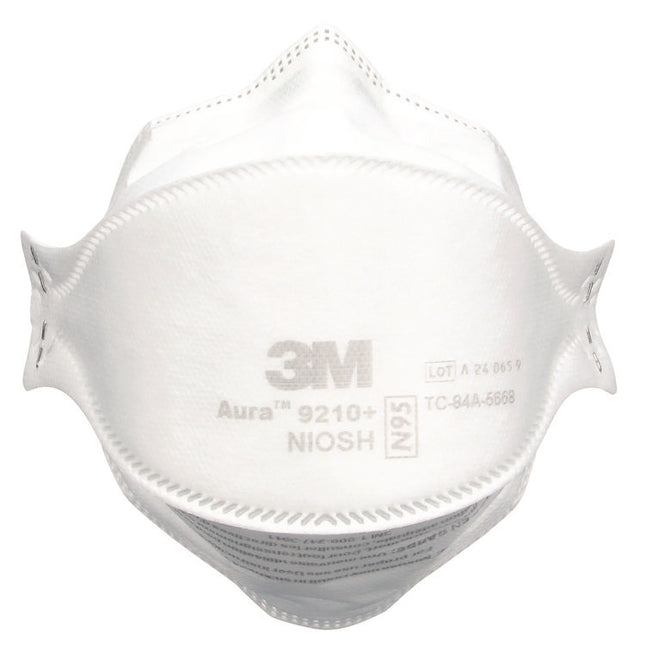 Aura Particulate Respirator 9205+, Standard Size, 12/Carton