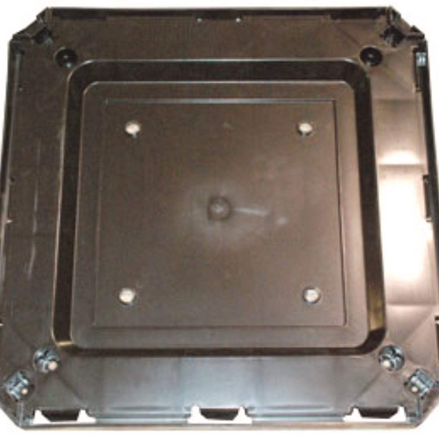 Base for 35 gal Landmark Series Container, 26 x 26 x 2, Sable