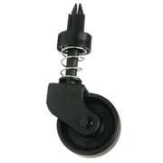 Step Stool Caster, 1.5" Wheel, Black