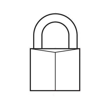 Three-Pin Brass Tumbler Locks, 0.75" Wide, 2 Locks and 2 Keys, 2/Pack