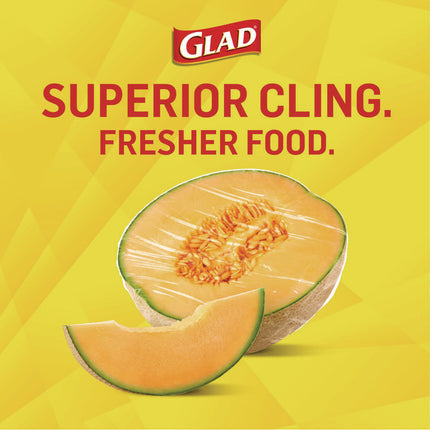Cling'N Seal Plastic Food Wrap, 200 sq ft, 12 Rolls/Carton