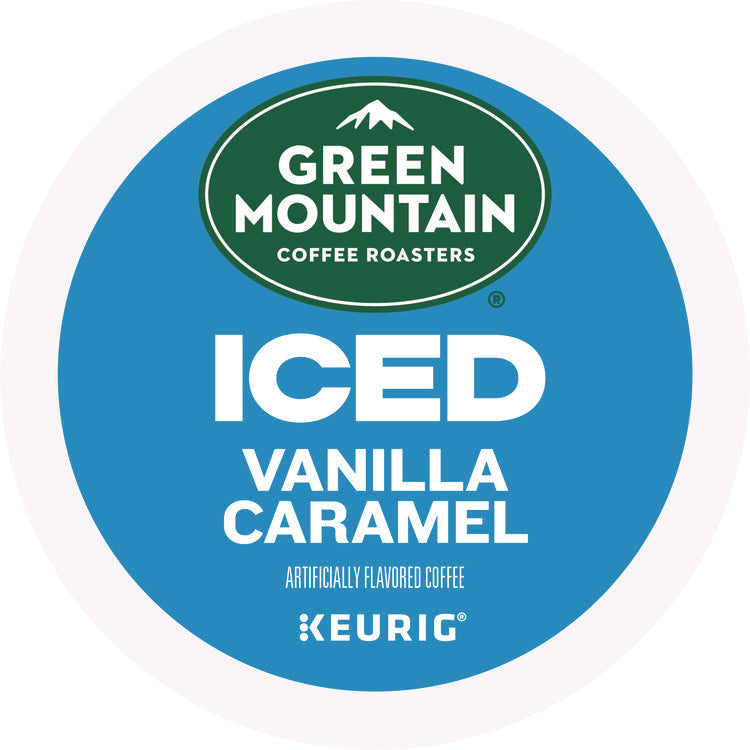 Vanilla Caramel Brew Over Ice Coffee K-Cups, 24/box