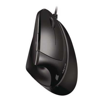 iMouse V3 Adjustable Vertical Ergonomic Mouse-TAA, USB, Right Hand Use, Black