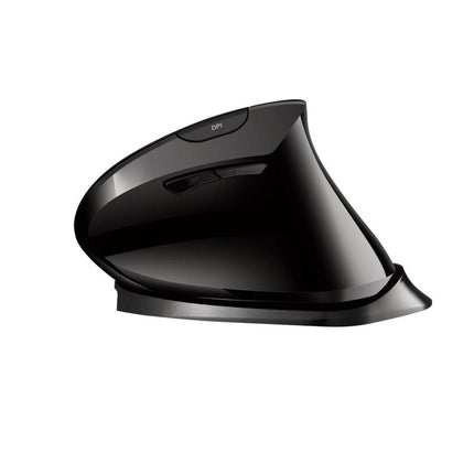 iMouse V30 Wireless Adjustable Vertical Ergonomic Mouse-TAA, 2.4 GHz/30 ft Wireless Range, Right Hand Use, Black