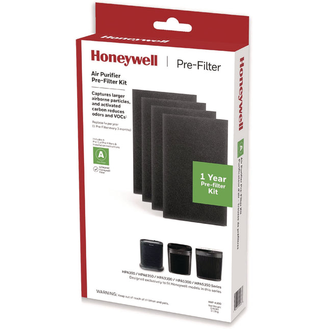 Pre-Cut Carbon Pre-Filter, Fits Models: HPA300/HPA304/HPA3300/HPA5300/HPA8350, Box of 4 Filters