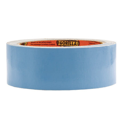 Double-Sided Tape, 3" Core, 1.4" x 8 yds, Gray