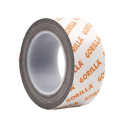 Max Strength Mounting Tape, Permanent, Holds Up to 45 lb (3 lbs per 4 in), 1 x 60, Black