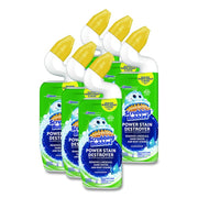 Power Stain Destroyer Toilet Bowl Disinfectant, Rainshower Scent, 24 oz Bottle, 6/Carton