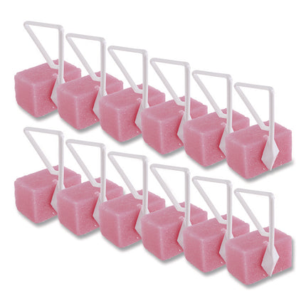 Para Toilet Bowl Deodorizer Block, Cherry Scent, 4 oz, Pink, 12/Box