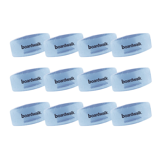 Toilet Bowl Clip, Cotton Blossom Scent, Blue, 12/Box