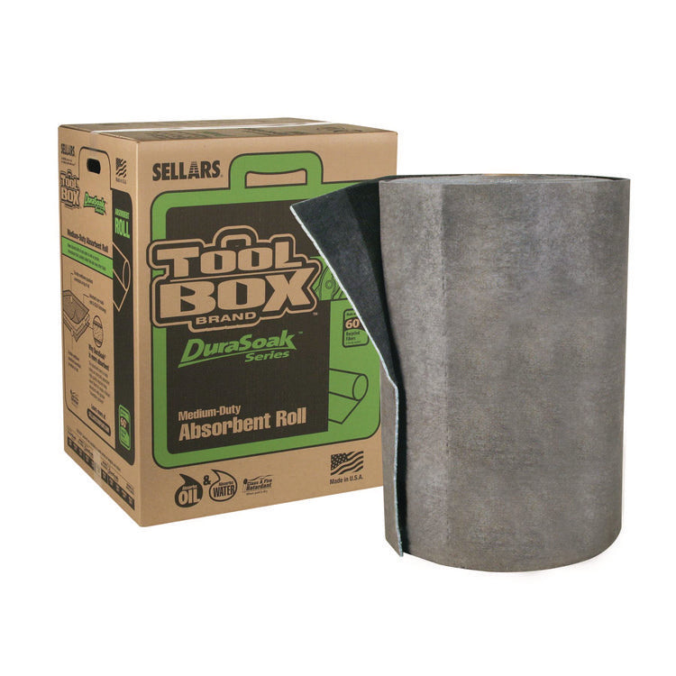 DuraSoak Universal Sorbents Medium Duty Roll Pad, 40 gal, 28.5" x 125 ft